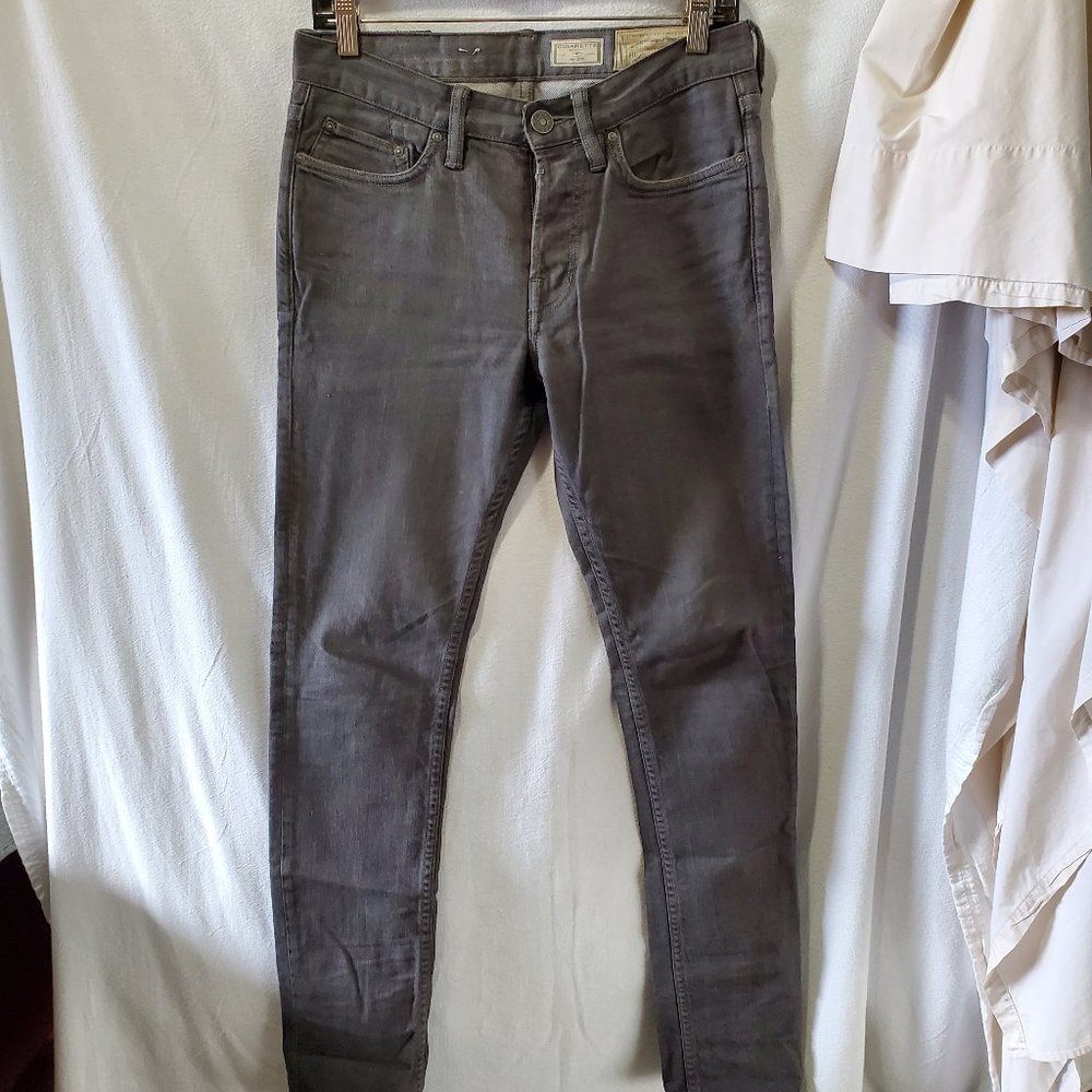All Saints Men's Cigarette Skinny Fit Denim Jeans Size 28 x 32